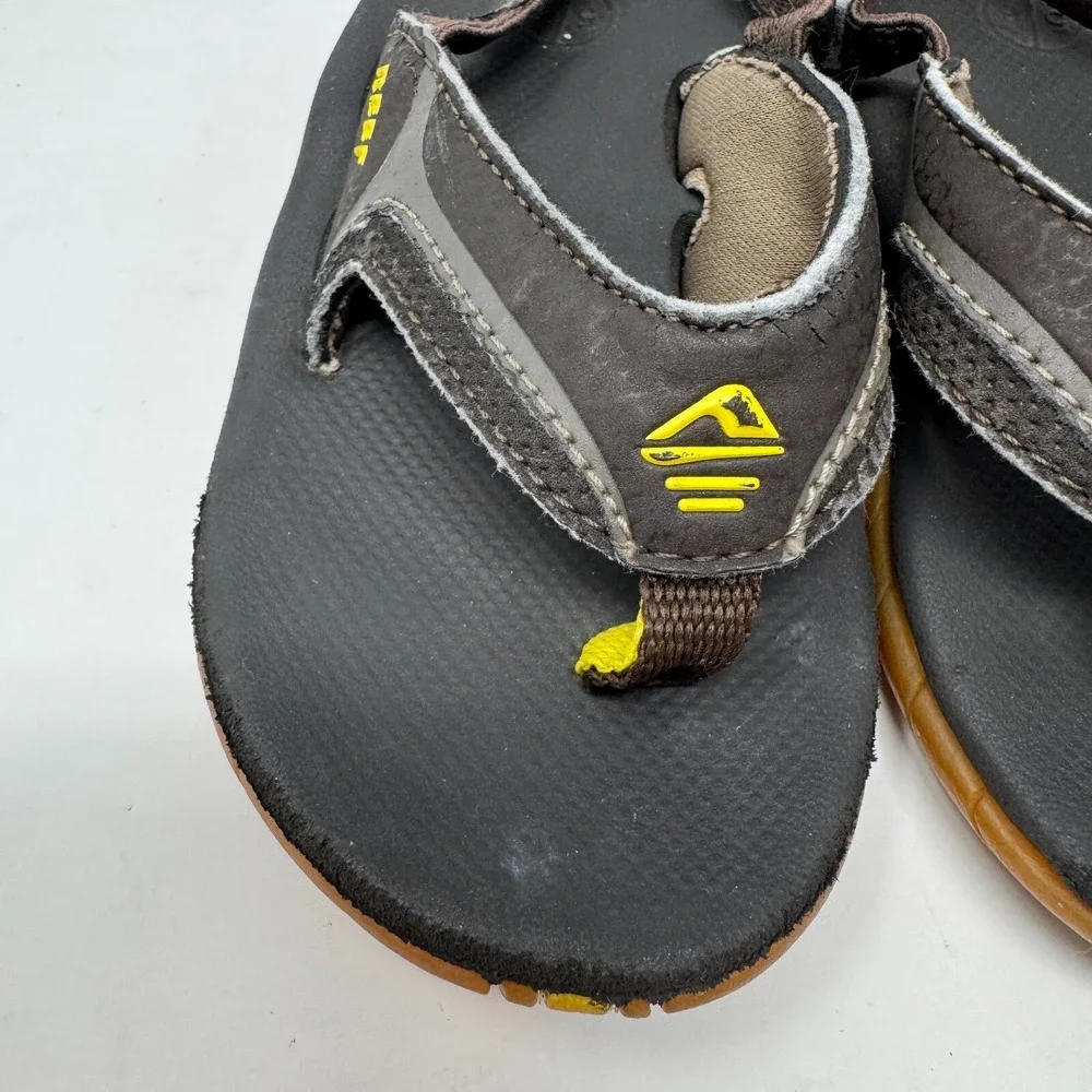 Reef Flip Flops Sandals‎ Shoes Brown Toddler Baby Unisex Size 5/6